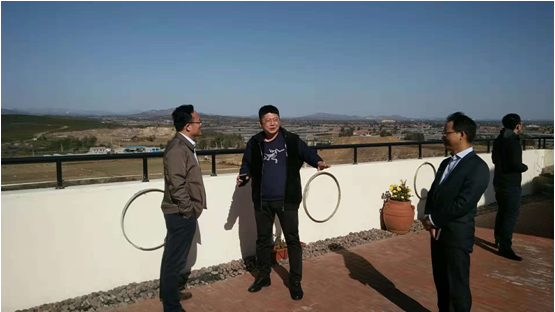 北京巨蒲受邀赴莱西院上镇 做种植基地考察