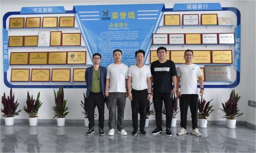 欢迎泰初集团莅临oety欧亿体育集团参观指导