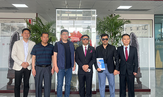热烈欢迎尼泊尔国家工商联合会秘书长卡玛尔·巴哈杜尔·卡基先生一行莅临oety欧亿体育集团，共寻合作新机遇