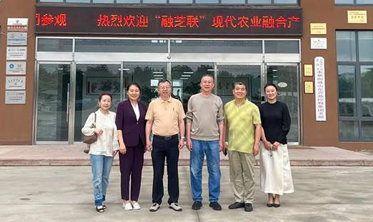 “融芝联”现代农业融合产业园董事长谢宁一行莅临集团参观洽谈，共谋神农架植物胚性干细胞板块合作