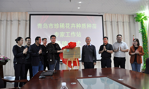 青岛市珍稀花卉种质种苗专家工作站揭牌，开启花卉产业新征程