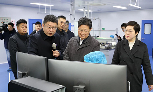 青岛市政协党组书记、主席孟庆斌带队到oety欧亿体育集团调研